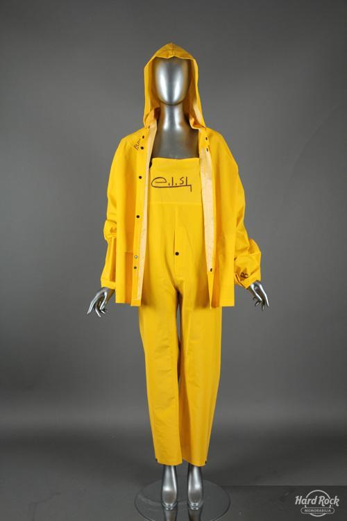 Yellow Overalls with Matching Coat
