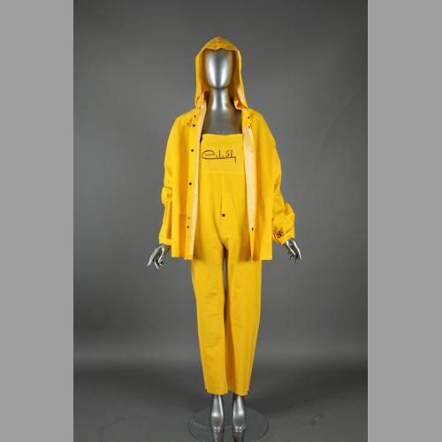 Yellow Overalls with Matching Coat