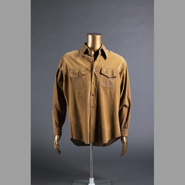 West Cal 45. Tan Shirt