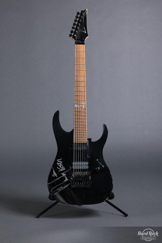 Black Ibanez K-7 Munkey Guitar