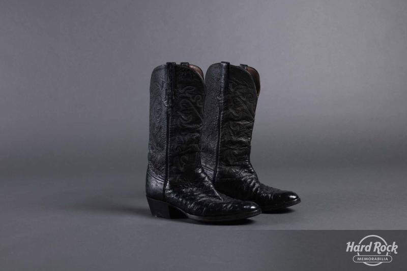 Lucchese Ostritch Cowboy Boots