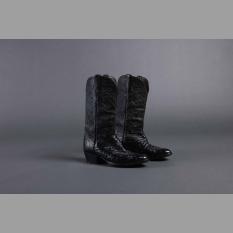 Lucchese Ostritch Cowboy Boots