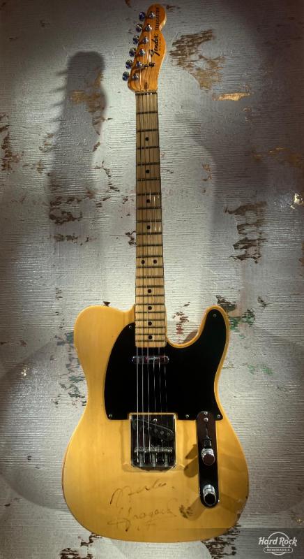 Beige Telecaster Guitar